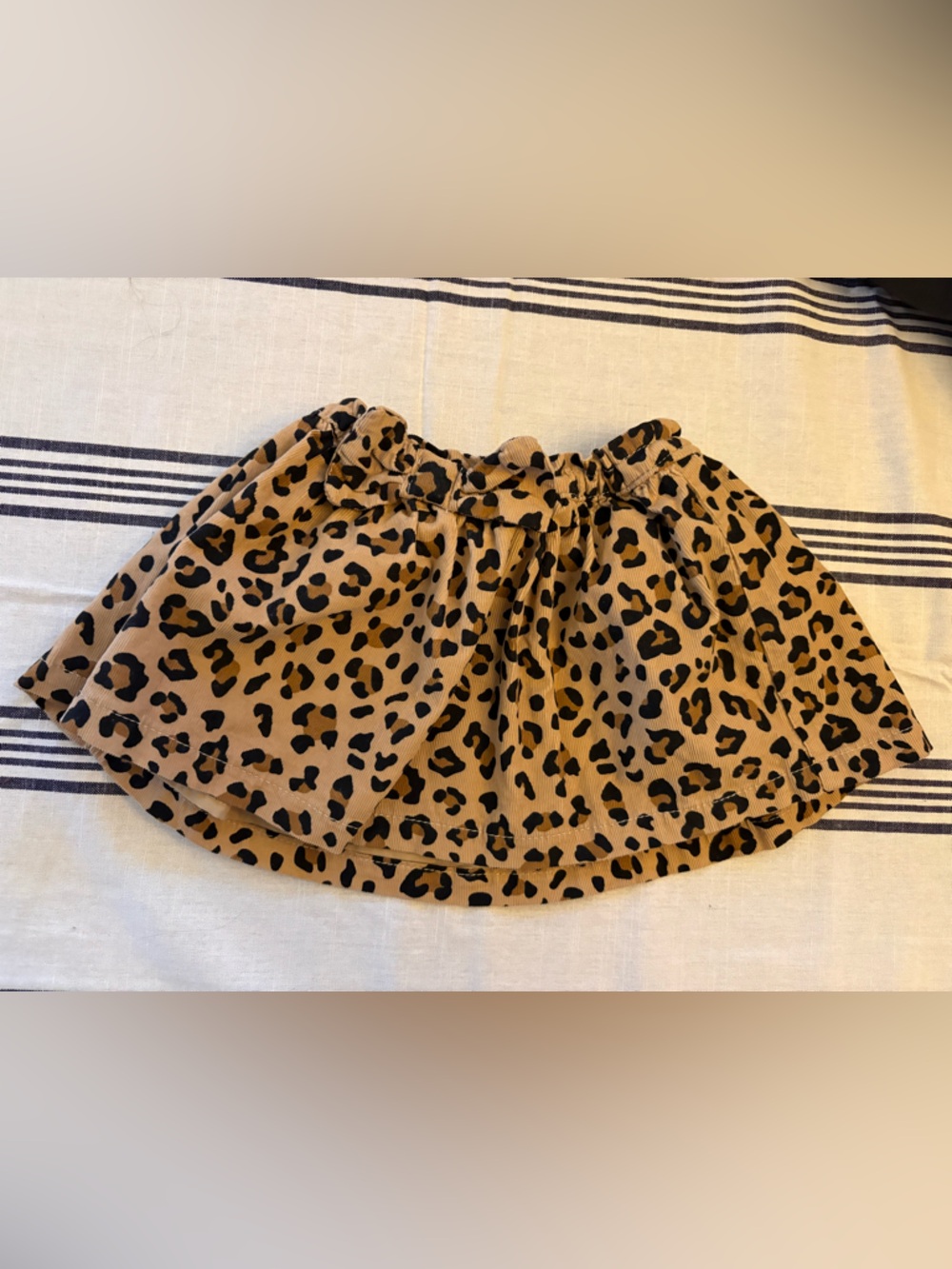 Carter's Leopard Print Toddler Skirt in Tan and Black